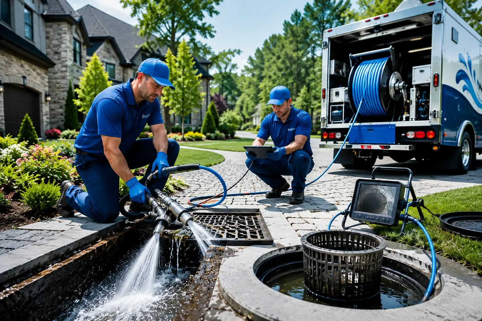 Local outdoor drain cleaning professionals in Westford, MA